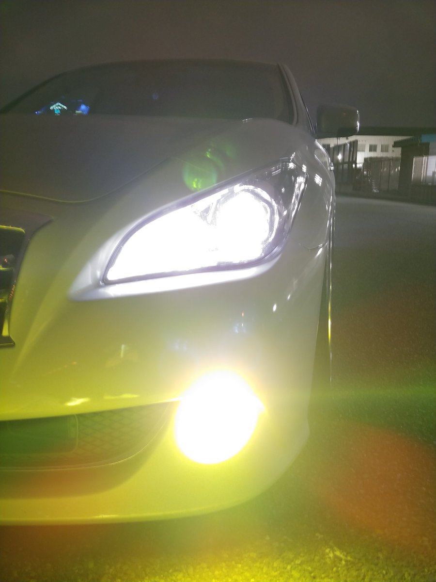 hy51VIP's tweet photo. @mcx1221t 僕のはカーメイトのクールスカイっていう6700kのhidつけてます！フォグはCATZのledフォグで、白と黄色に変えれるやつです！夜は普段は視認性良いですけど雨が降ったら人によっては見えづらいと感じるかもしれないです🤔参考にどうぞー！ https://t.co/H1PIX0mTYf