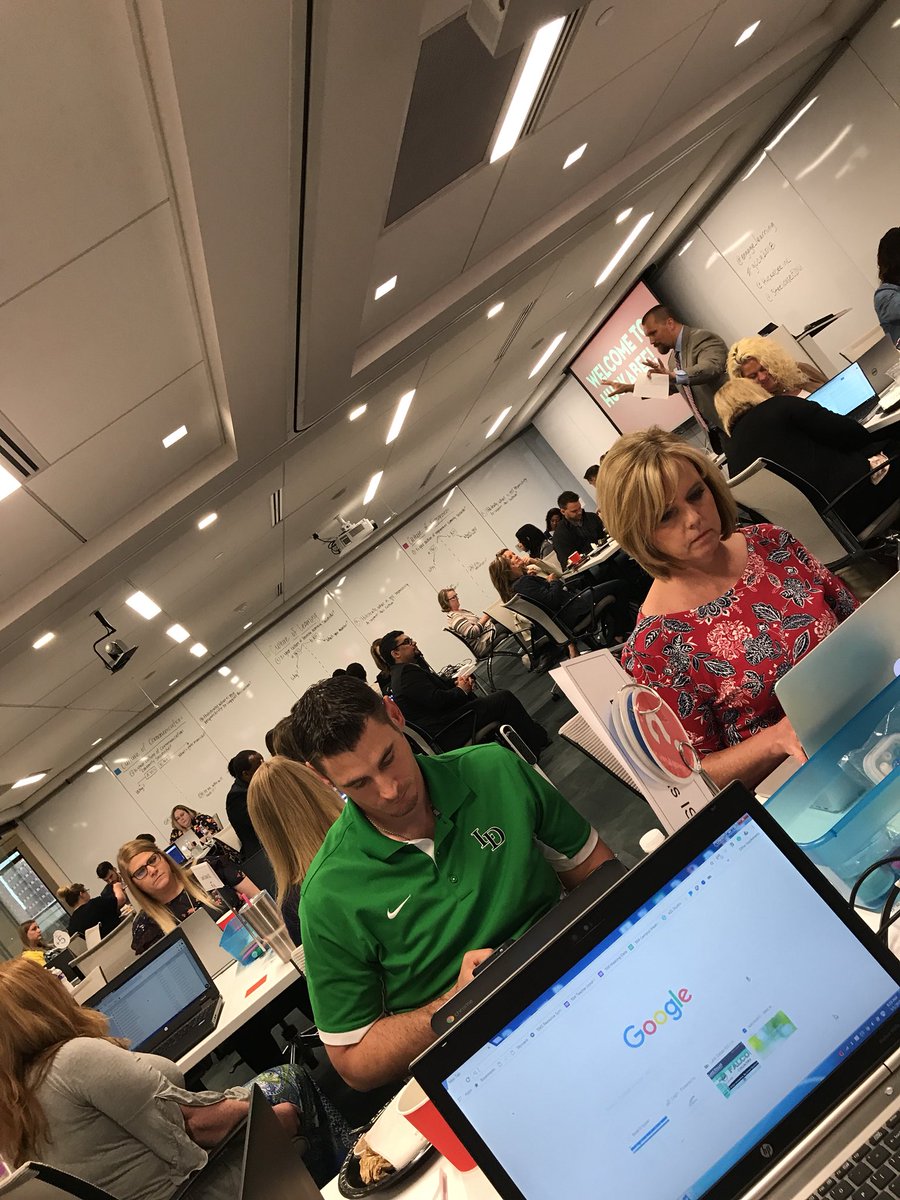 CHARLIEANNLOKEY's tweet photo. Day 2 at #gcca2018 with my @LakeDallasISD tribe!  Looking forward to learning about culture, coaching, and growing our team!  @ModicaJohn @marcimalcom https://t.co/sZDlq0uNFH