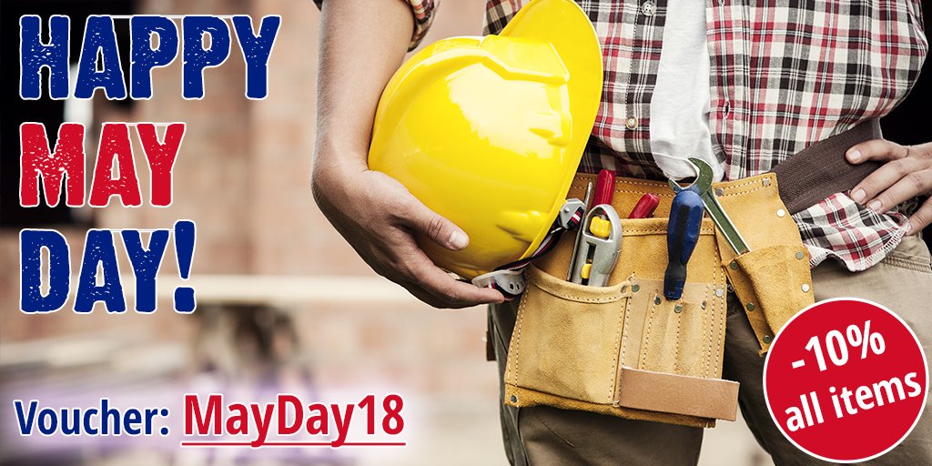 Westfalia_UK's tweet photo. Only until this #Friday: everything is #extra 10% off! #Tools, #farming supplies, #electronics, #household wares and more. Hurry, while the supplies last: https://t.co/Ymqc7u4GDJ

#MayDay #May1st #1stofMay #1stMay #MayDayUK #MayDay18 #MayDay2018 #Sale #DIY #Westfalia #WestfaliaUK https://t.co/QAL5Px9bZ5
