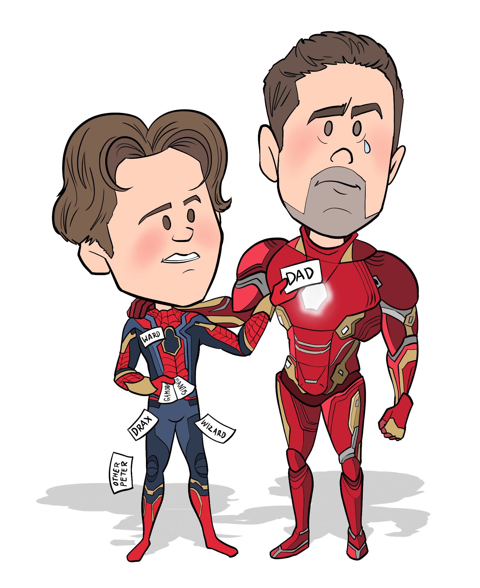 Тони Старк cartoon