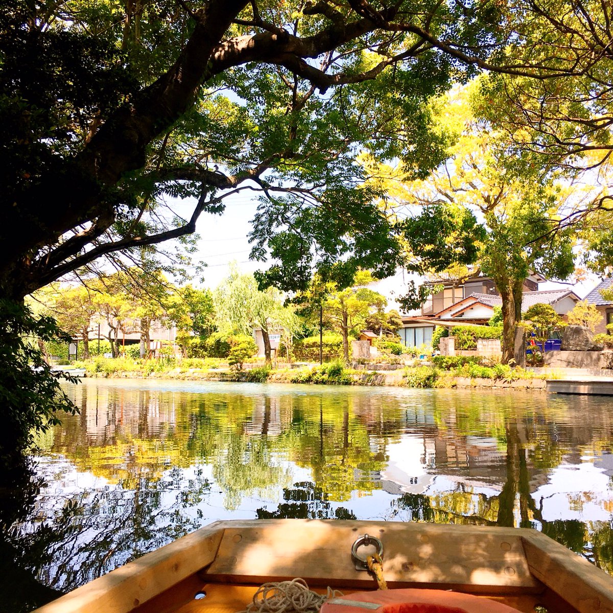 여전히 아름다운 4月의 야나가와, 
끄덕이 투어。