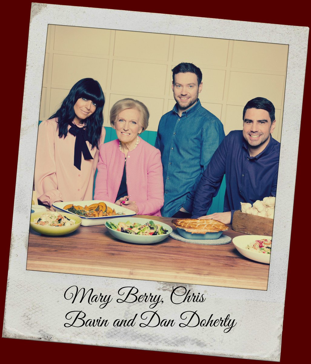 BBCTheOneShow's tweet image. What's on the menu tonight? Mary Berry, Chris Bavin and Dan Doherty join Matt and Alex ahead of their new series 'Britain’s Best Home Cook'. Dishing up the fun at 7pm. 🍽️🍴#TheOneShow