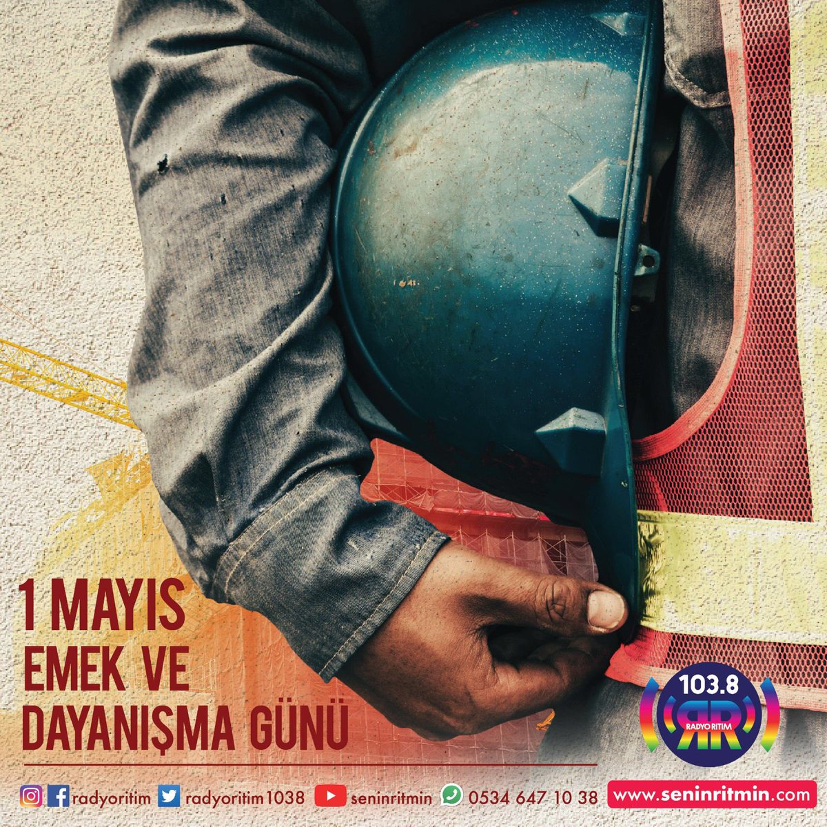 Emeğin, emekçinin, alın terinin bayramı 1 Mayıs kutlu olsun. #Yaşasın1Mayıs