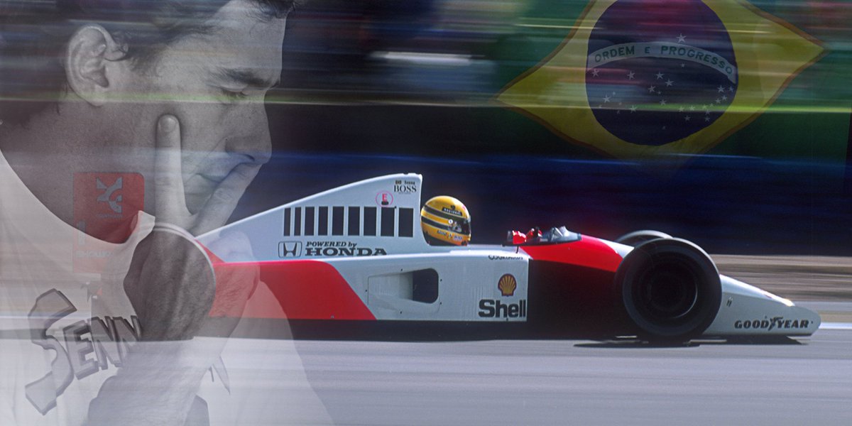 McLarenF1's tweet photo. Ayrton Senna Sempre. 🇧🇷 https://t.co/XWS8XHo2TL
