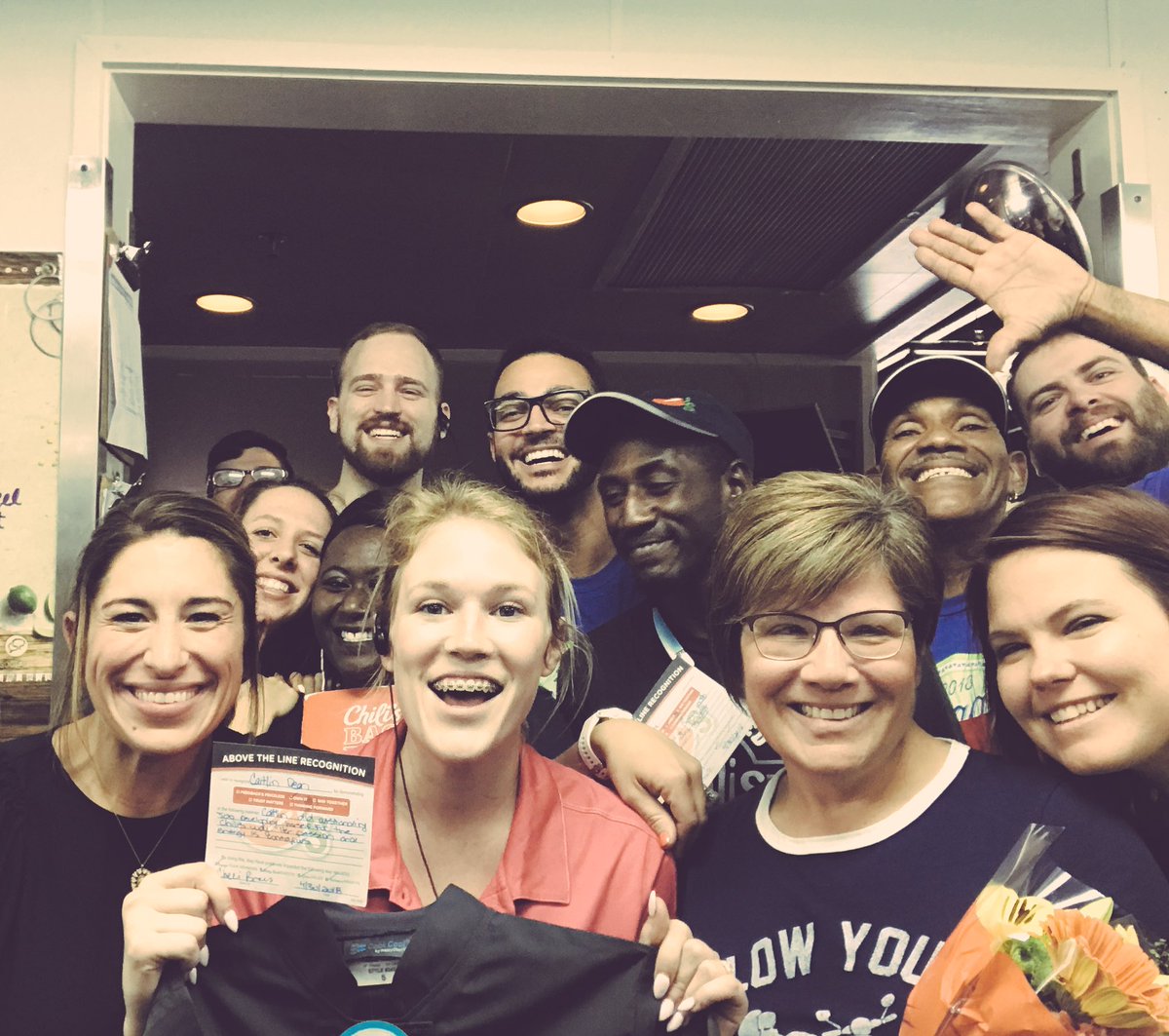 chelibreaux's tweet photo. Congrats Caitlin on graduation! Chili’s West Lafayette is excited to have you! https://t.co/HfaChdZKmp
