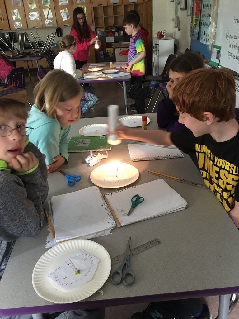 rlfreedm's tweet image. Ss create shadow clocks to understand time #steam #mysterscience #sciencechat #hornetschat @jordanjacksonma @tighe_lee @jenn_k4