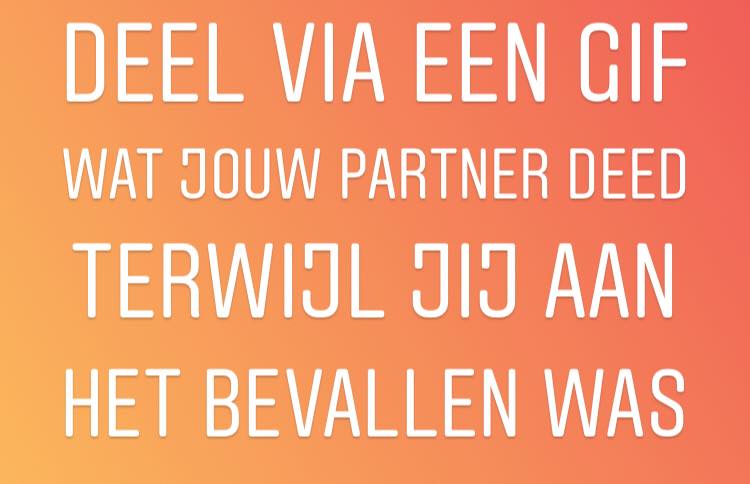 Wow, ik riep mensen op Facebook op een gifje te delen van hun partner terwijl jij aan het bevallen was. De reacties stromen binnen! Check: facebook.com/fittevrouwen/p…