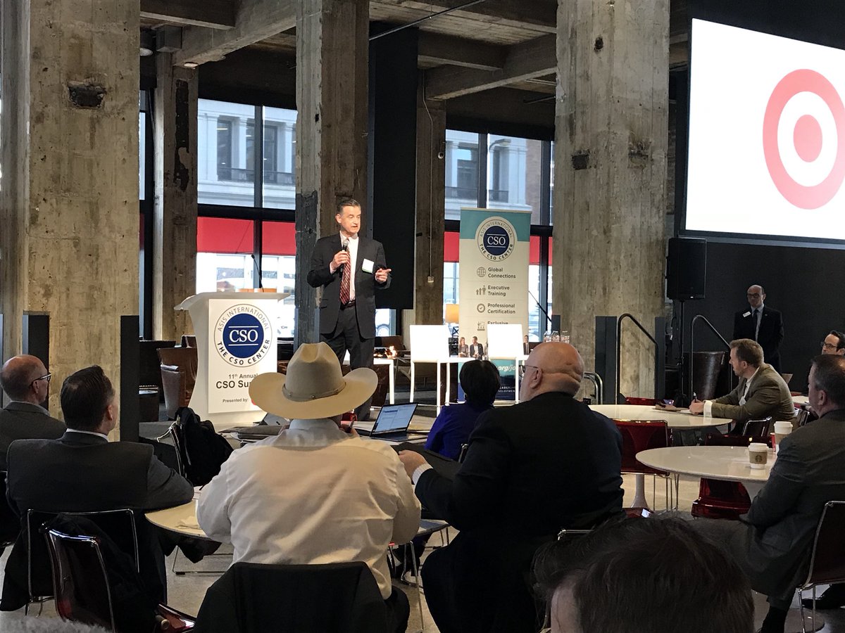 ASIS_Intl's tweet image. After an incredible tour of @usbankstadium last night, ASIS President Dick Chase, CPP, PCI, PSP kicks of the final day of #csosummit