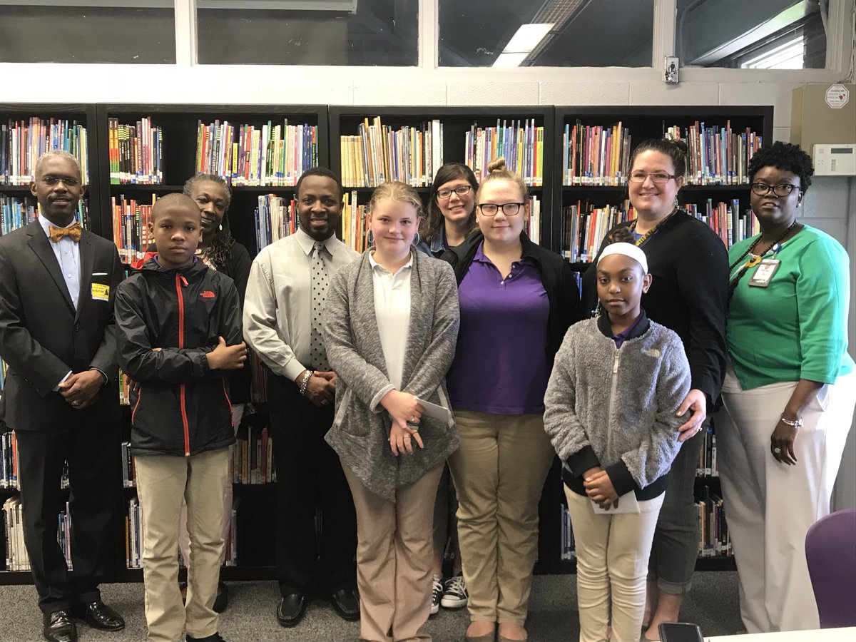 Davis Funeral Home honored students who exhibited our PRIDE values during the month of April. <a href="/NewHanoverCoSch/">New Hanover County Schools</a> #NHCSchat #studentofthemonth