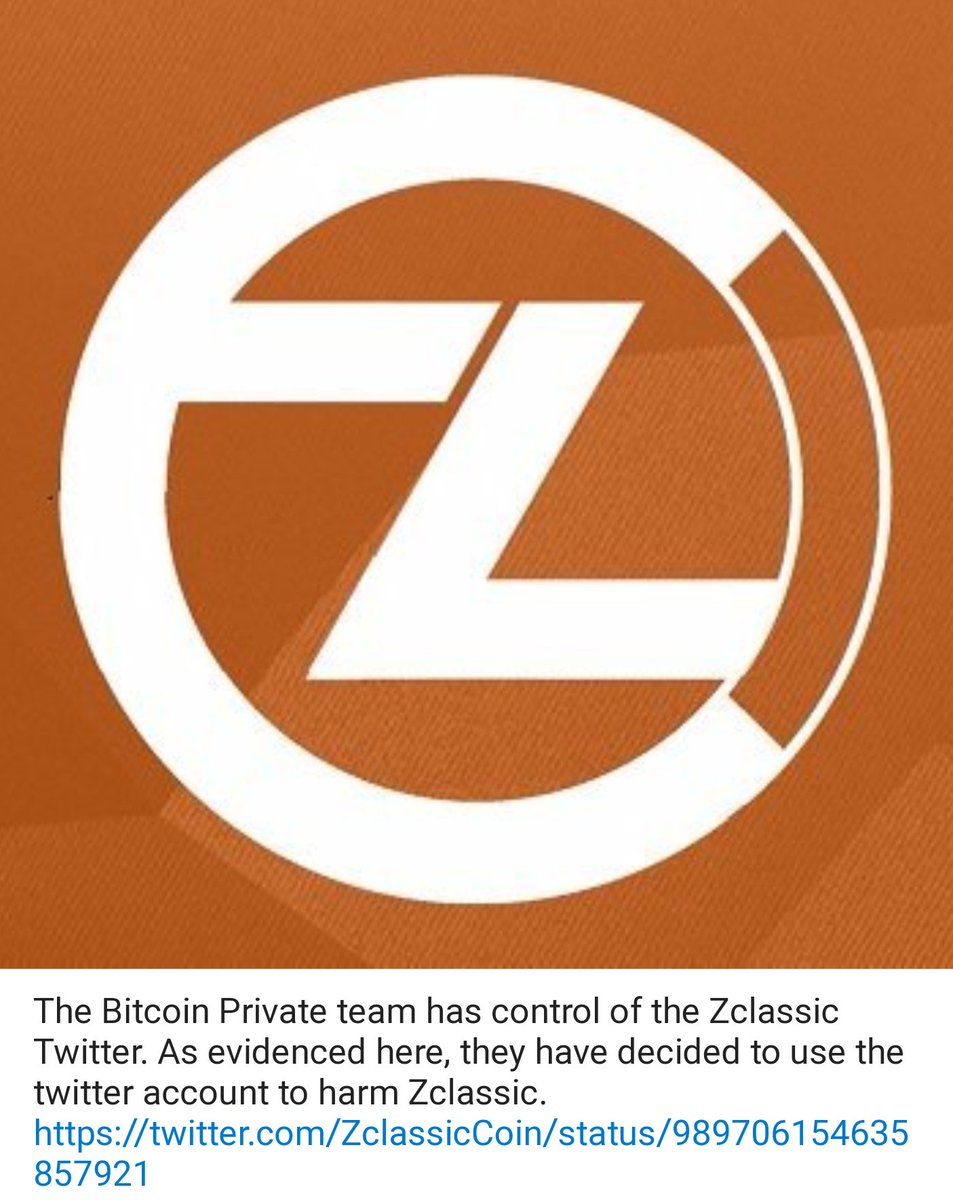 Someone4Crypto's tweet photo. @ZclassicCoin  https://t.co/DyaPMns1qX