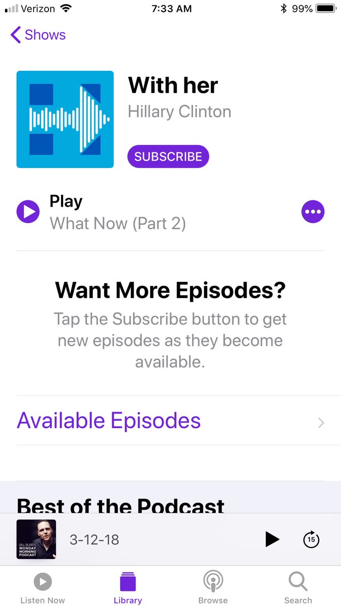 NeilEconomy's tweet image. First U2 now this? Hey @Apple, stop forcing this crap on us. I definitely did not download this podcast.