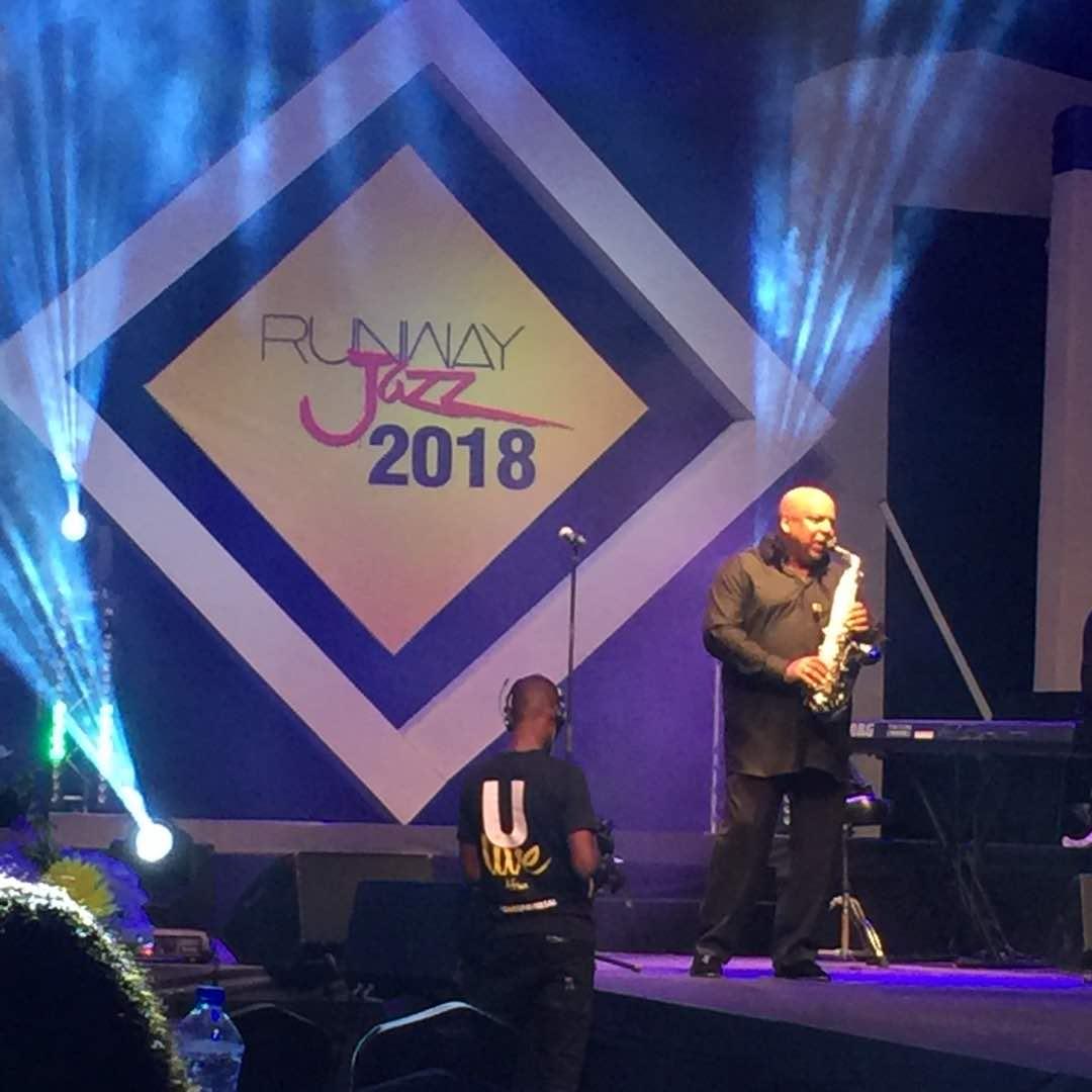 @geraldalbight crowned the night with a soul lifting saxophone performance at the just concluded #runwayjazz 2018 grand weekend <a href="/runwayjazz/">Runway Jazz</a>