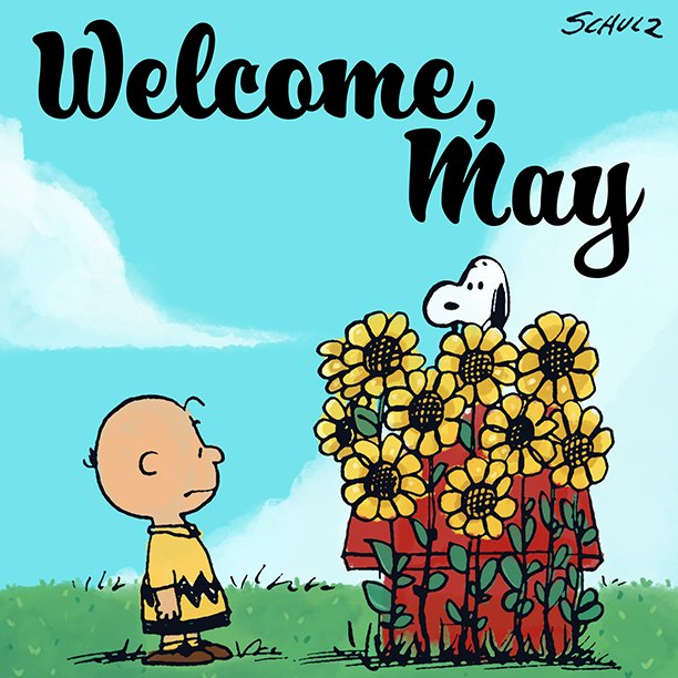 PEANUTS on Twitter: "Hi, May! https://t.co/qhUzYYgtXO" / Twitter