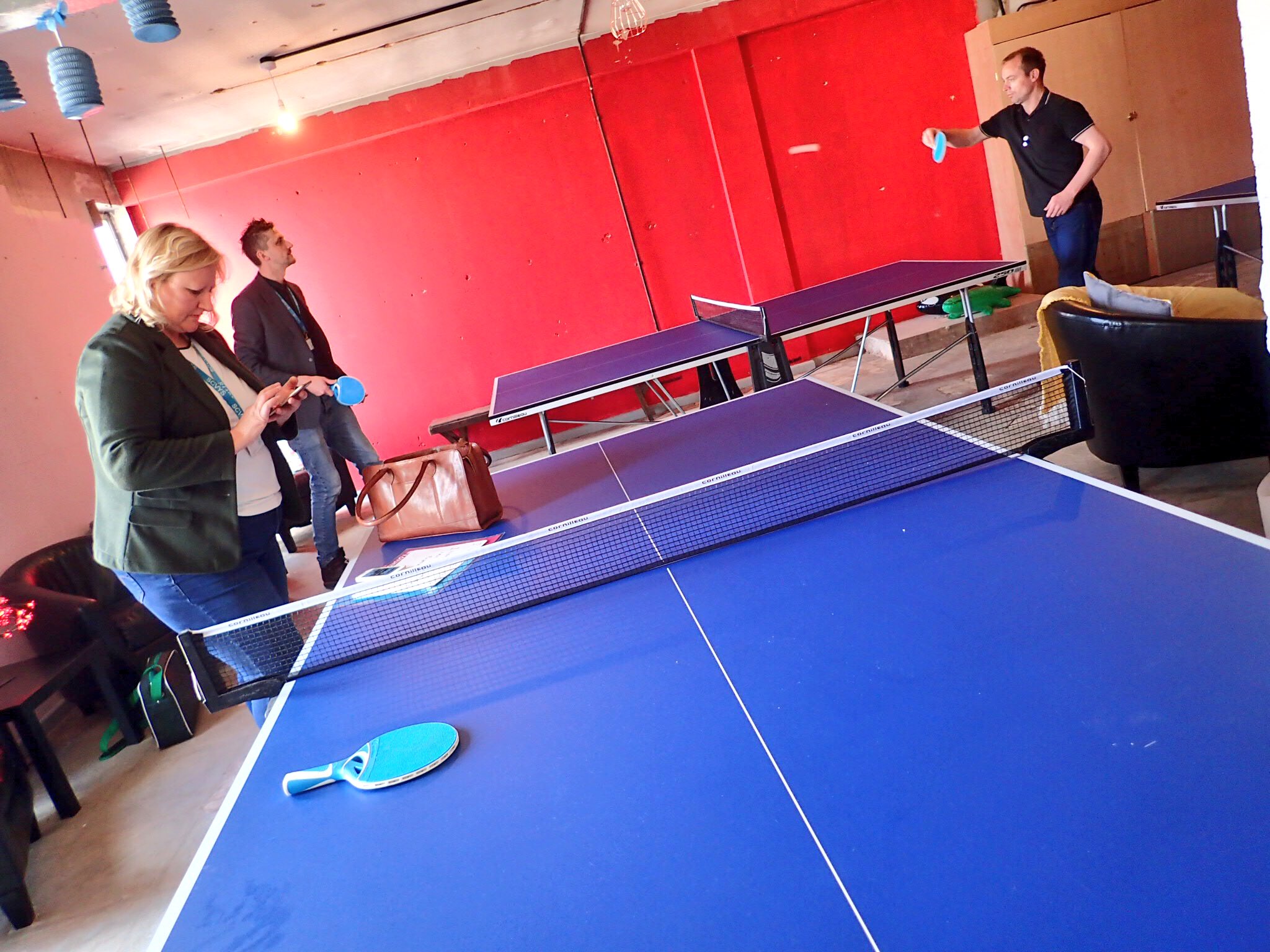 Table Tennis Tables on Twitter "RT HNEscapesCIC At the opening of 