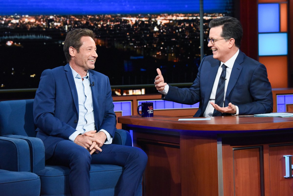 2018/04/30 - David on The Late Show with Stephen Colbert DcHZ98iV4AA4w79