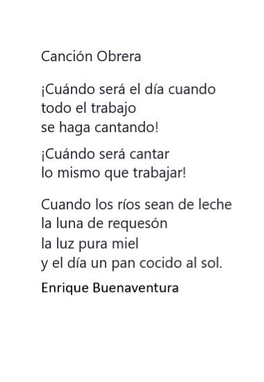 TEC_EB's tweet photo. #Feliz #Martes #DíaDelTrabajo.
Saludamos a todos nuestros amigos y felicitando a todos los trabajadores en su día.
#TEC #CITEB #EnriqueBuenaventura #Teatro #Cultura #CreaciónColectiva #TeatroBuenaventuresco #CaliCo #Valle #caliprogresacontigo #secretariadecultura #MinCultura https://t.co/gxqKorz3ey