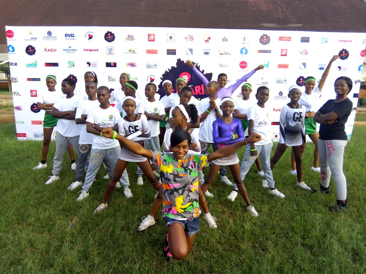 Lilian_lianchi's tweet photo. Happy new month, its May day. @Lagoscheernig didn't go on holiday but rather spent it at safari workout party 3. #cheerproud #newmonth https://t.co/GzBamNaUyg