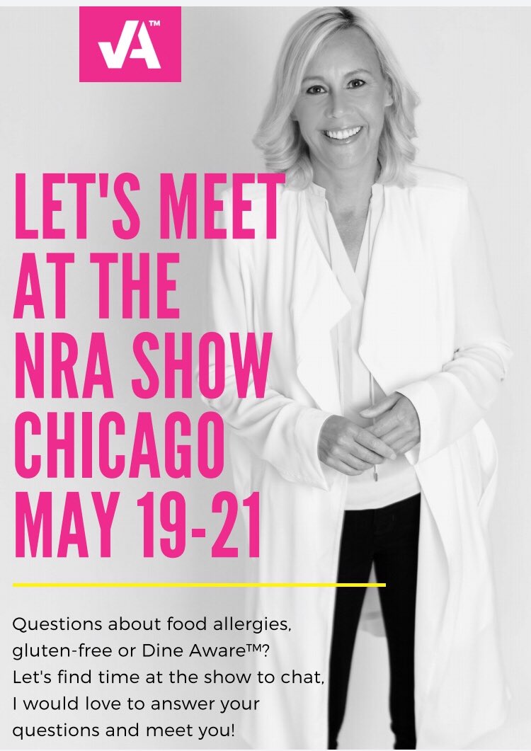 Going to the @NRAShowIntl in May?  

So is <a href="/CeliacCEO/">Paula Cooper</a> and it’s #CeliacAwarenessMonth too!