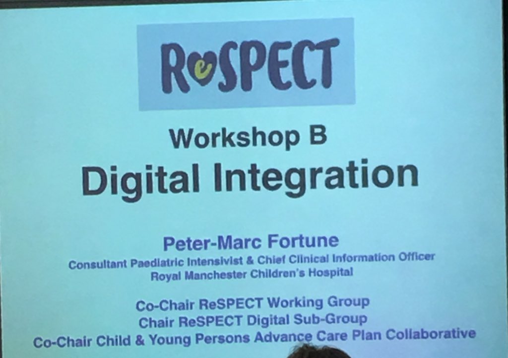 ResusUHCW's tweet photo. Interesting debates on digitising the ReSPECT form 🤔 #ReSPECTConf2018 @ResusCouncilUK https://t.co/JjOaZRPkwi