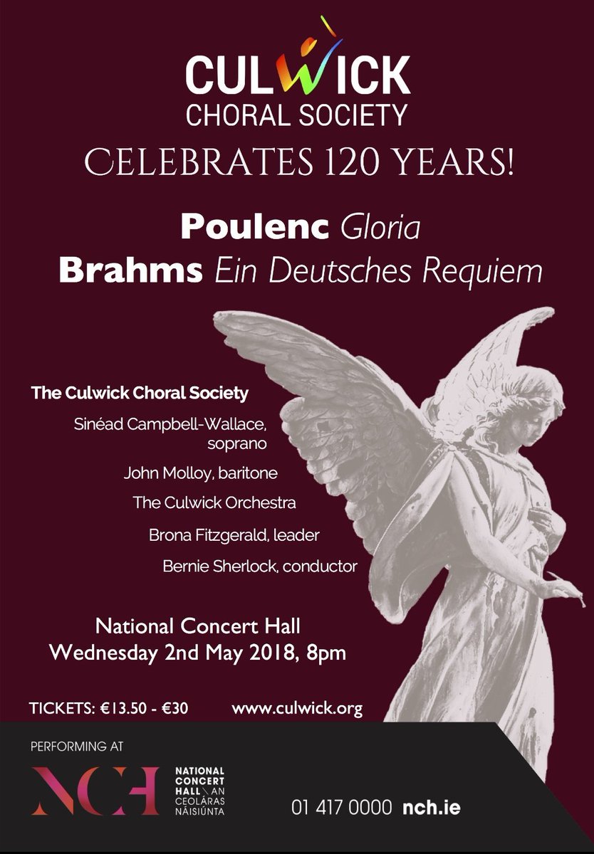 dublincityfm's tweet photo. On #DublinEdition 3pm Sheena Barrett talks about the #ArtBursaries from @LabDCC Angela Walsh talks about #culwick Choral Society 120th year concert in @NCH_Music https://t.co/7LqRrYwRM9