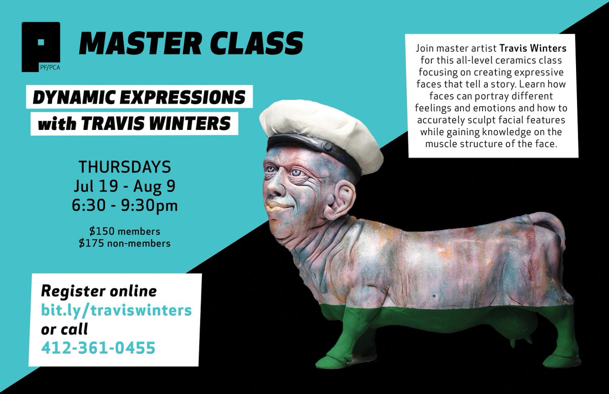 Join master artist Travis Winters this summer at the PCA School! PF/PCA's Master Class series gives you the one-time opportunity to learn from a skilled visiting artist and to gain insight into how they create their distinctive work. Sign up today at bit.ly/traviswinters!