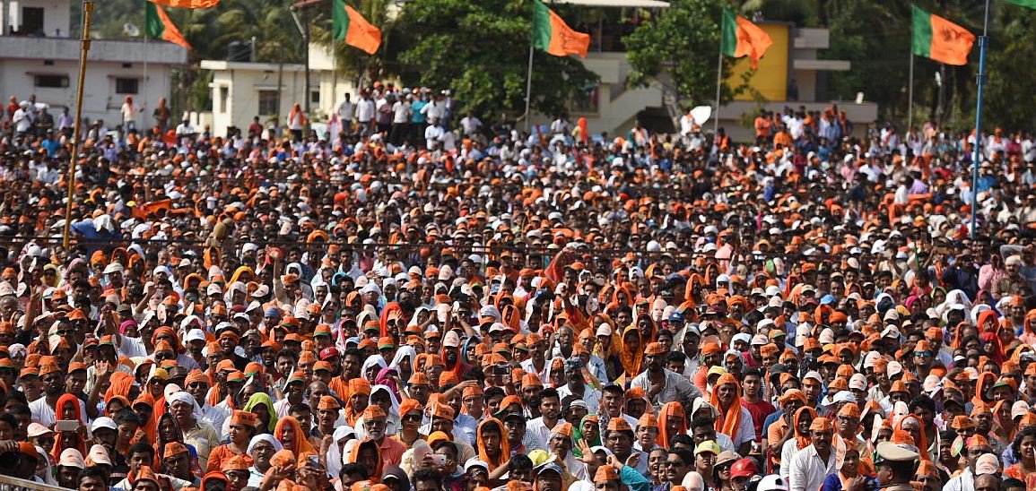 ParagDr's tweet photo. “A storm, and not a simple wave,” @narendramodi #ModiFiedKarnataka #NammaModi https://t.co/uKQuPl3f8L