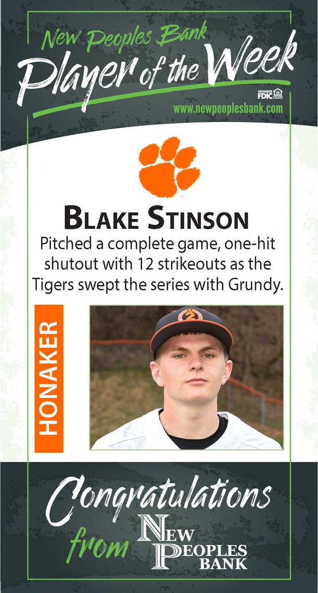 Honaker Baseball (HonakerBaseba11) Twitter