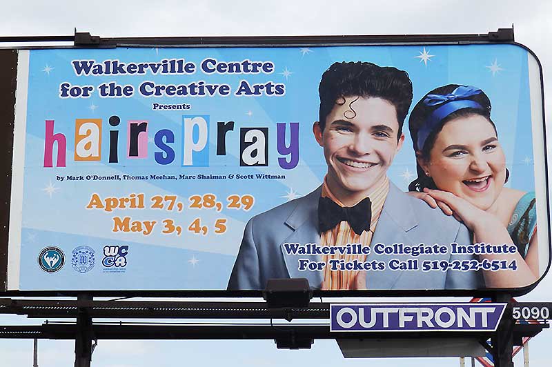 EyesOnWindsor's tweet photo. Walkerville Students Bring You One Last Weekend of The Hit Broadway Musical Hairspray, Don't Miss Out May 3-5 @OfficialWCCA #Walkerville #YQG https://t.co/6lIUqbcPPP https://t.co/EcTCmHPvGb