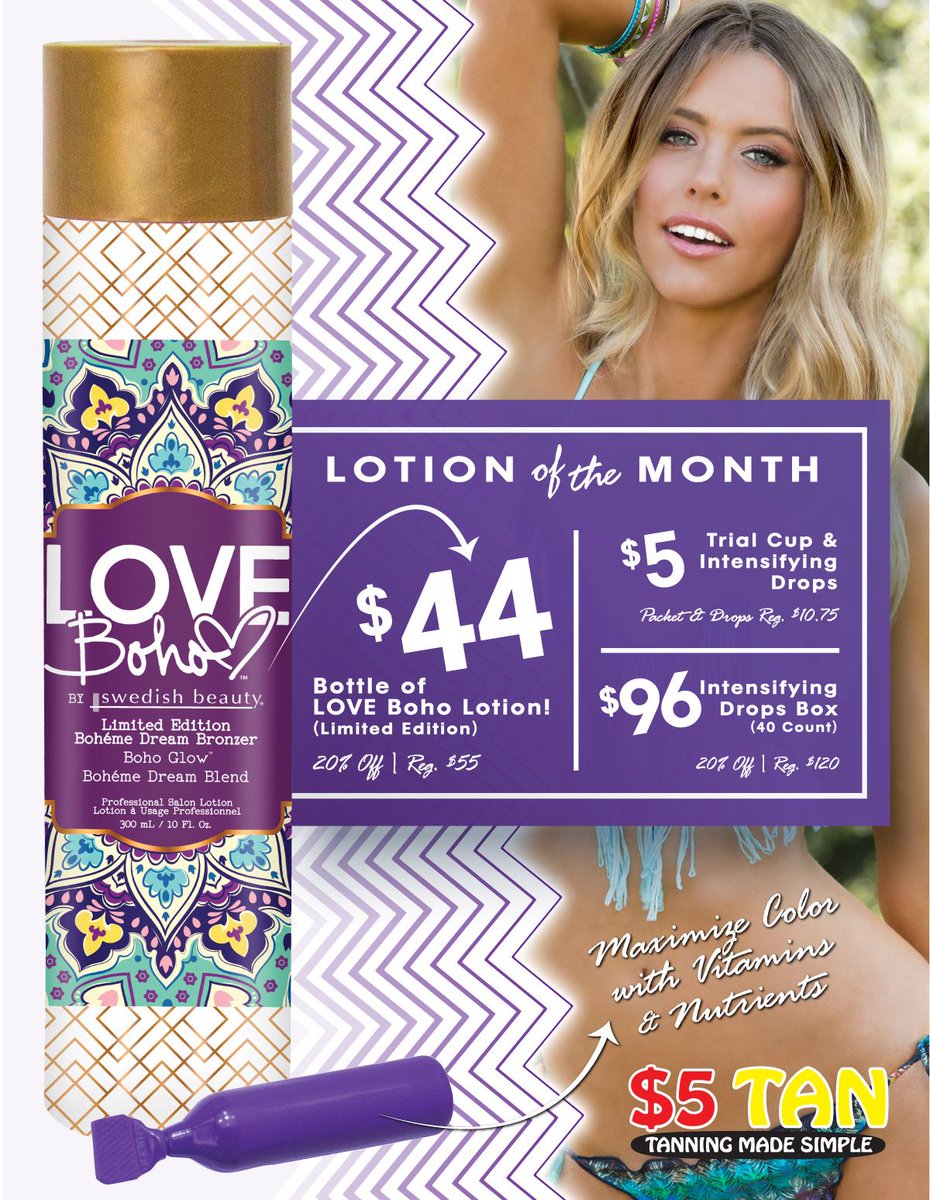 5DollarTan's tweet photo. Our LOM deal is amazing for May! Thank you Swedish Beauty!
Stop in turn learn more
•
#5dollartan #tanningmadesimple #tanning #imgoingtanning #getyourtanon #tanninglife #suntanned https://t.co/Vdfci026af