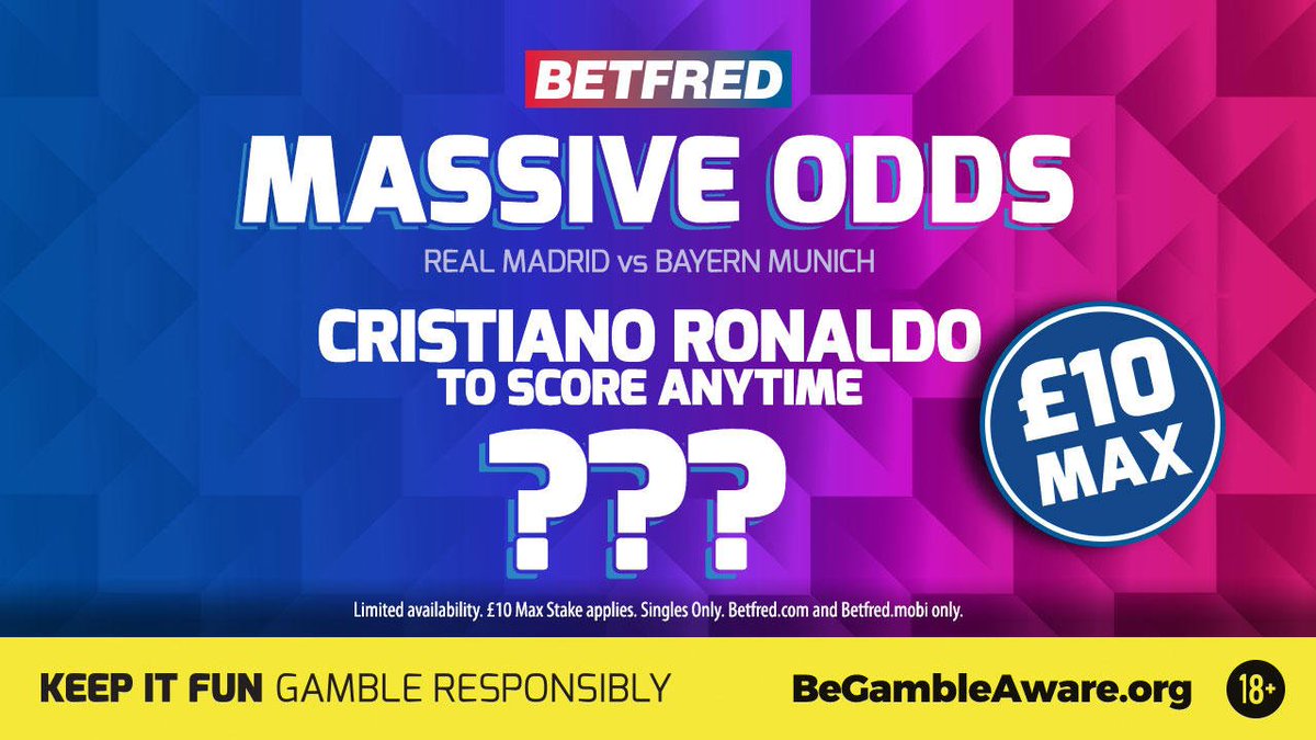 Betfred's tweet photo. ๐ COMING SOON ๐
#MassiveOdds on #FMAFCB ๐ฅ
โฐ Join us from 6pm https://t.co/hxPsXxoLeE