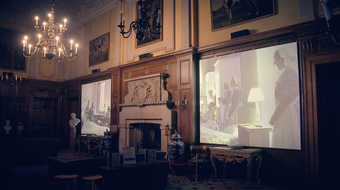 Our new installation and film! Go check it out in 7.1 surround sound. #stamfordhospital #nationaltrust <a href="/DunhamMasseyNT/">Dunham Massey National Trust</a>