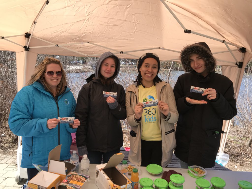 360kids_york's tweet photo. Thank you so much to @PrOATeinBar for their amazing support of our Every Kid Matters Walk on Sunday! Your delicious Protein bars were a huge hit for our participants.  You’re support is so amazing and thank you for helping show that #EveryKidMatters https://t.co/SeOPWtVT1z