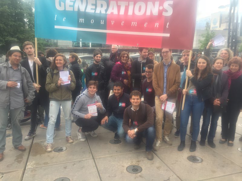 Nous étions aujourd'hui dans la rue pour défendre les droits des travailleurs.euses ✊
#Générations1erMai
✊