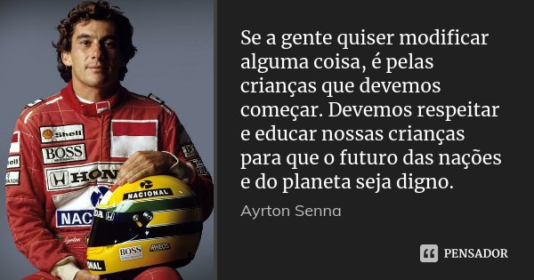 D0Emedula's tweet photo. Ayrton Senna

Provérbios 22.6 https://t.co/Va5xaeN3yy