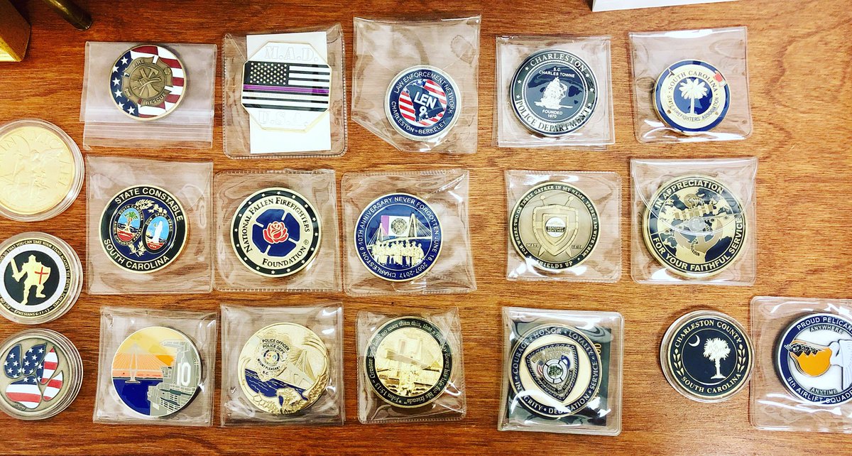 inkdinvestigatr's tweet photo. As my collection of challenge coins continues to grow I am in need of a way of displaying them. If anyone knows of a good display case or someone that makes them please let me know. Thanks!
#challengecoin #challengecoindisplay #challengecoincollection https://t.co/1dGoCcaLQi