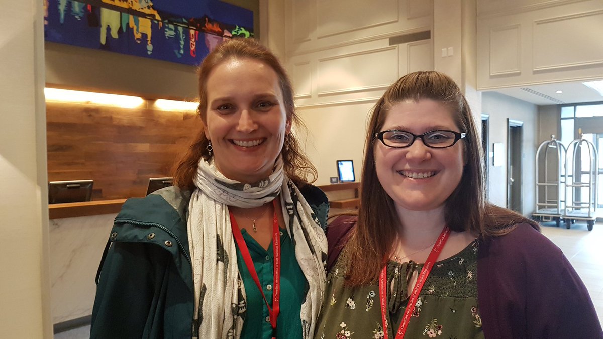 ca2gillis's tweet image. So much learning about supporting physician recruitment and retention. Key messages... &quot;Family doctors - We need you. We want you.&quot; &quot;This line of work is a group sport&quot; #CASPR2018 and #IamCASPR