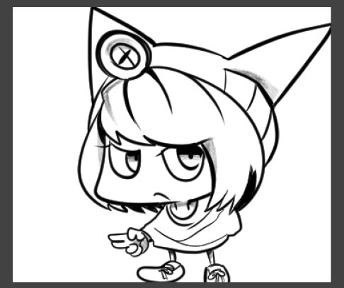 修理に出していたパソコンが返ってきた(;ω;)
やっと絵が描けるぞい、とりあえず入れたクリスタで試し描き。 