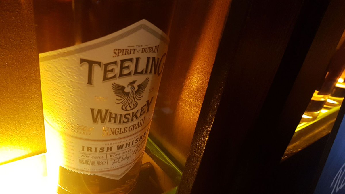 RT TeelingWhiskey 'RT Shelbournebar: Our #whiskey of the week is TeelingWhiskey single grain. 
Was €5.70 now €5.
#ShelbourneWhiskey #IrishWhiskey '