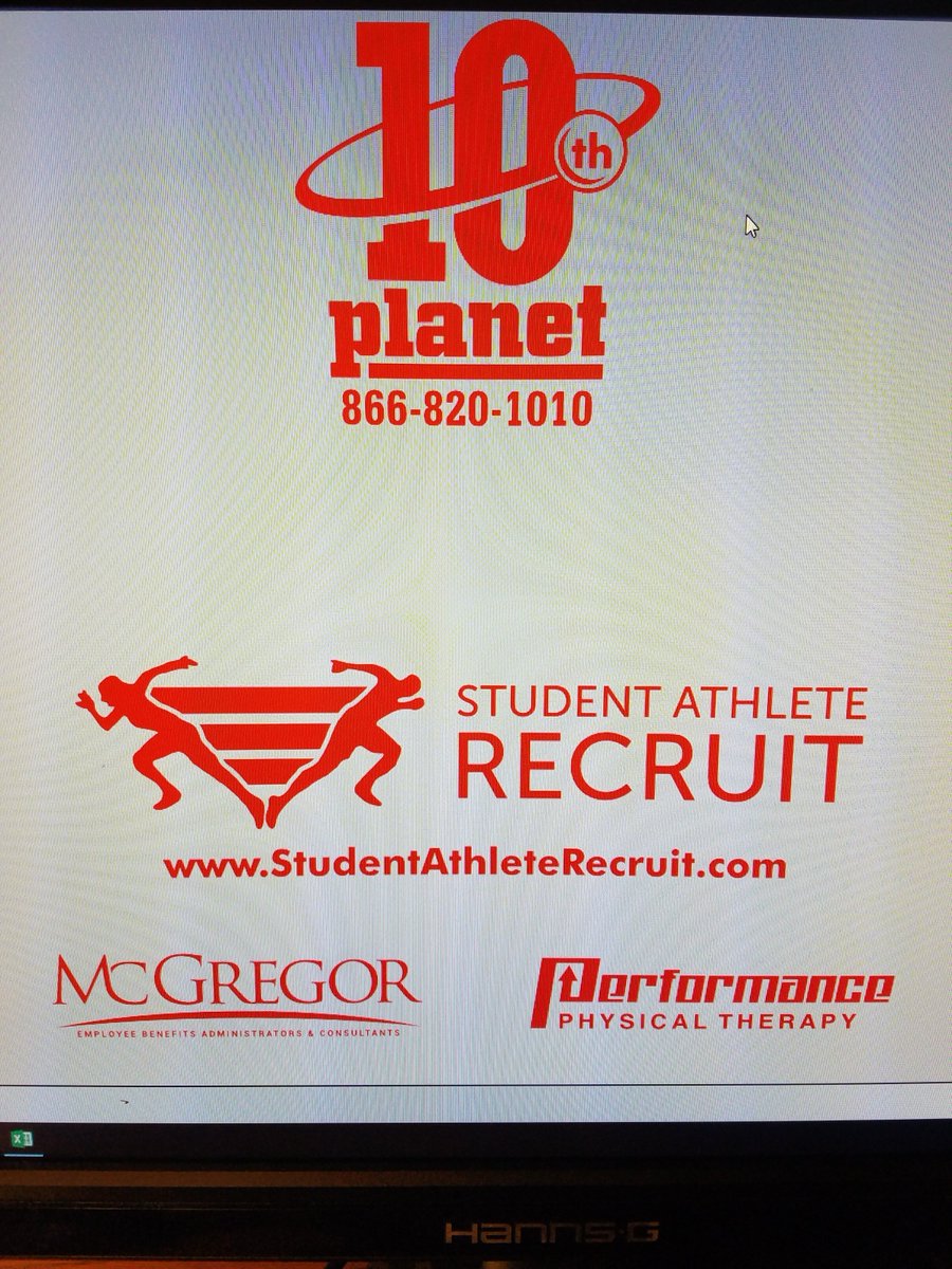 Thanks to our sponsors for helping with a great event!  <a href="/StudentArecruit/">Student Ath Recruit</a> @go10thplanet  McGregor Employee Benifits and Performance Physical Therapy!  Thank you for your support of the Central Kentucky Football Showcase!