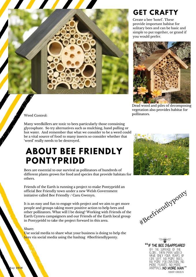 Are you part of a local business who wants to get involved? #Beefriendlyponty