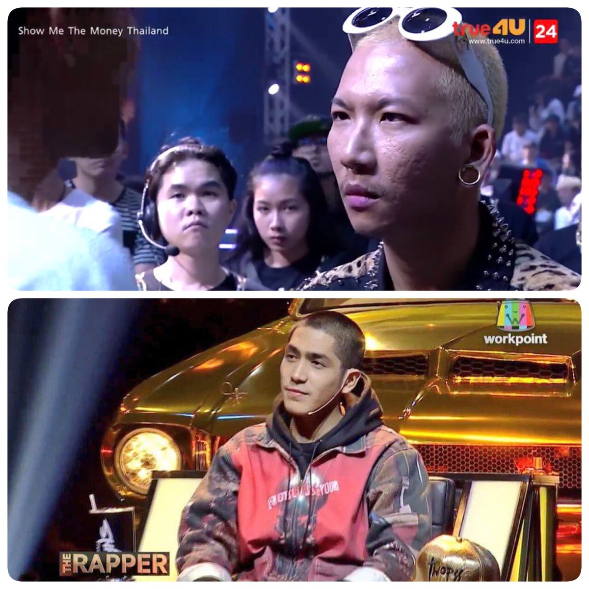 katunqzii's tweet photo. เมื่อถอดแว่น / ทำไมให้ความรู้สึกต่างกัน อีกคนขำ อีกคนละลาย 555555 #SMTMThailand  #TheRapper https://t.co/wuyk5Y28cO