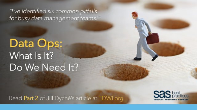 TechProGeek's tweet photo. Data Ops:What Is It?Do We Need It? (Part2 of 2) @JillDyche @TDWI #dataops #datamanagement https://t.co/Go9UZavRZw https://t.co/rqhDvRTrw9