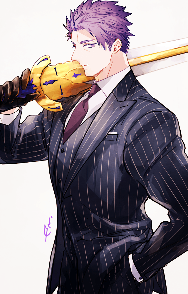 「ランスロットー俺だー霊衣開放してくれー 」|🍨のイラスト