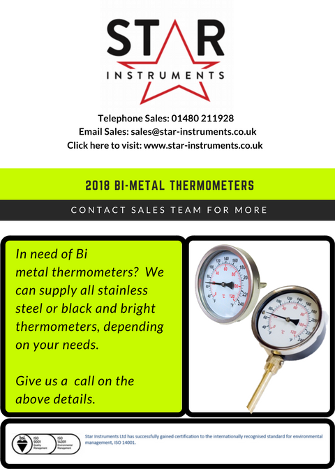 StarInstruments's tweet photo. Did you know we supply a range of thermometers? 
Have a sneak peak at our Bi-metal thermometers! https://t.co/2KS8D6HH1d