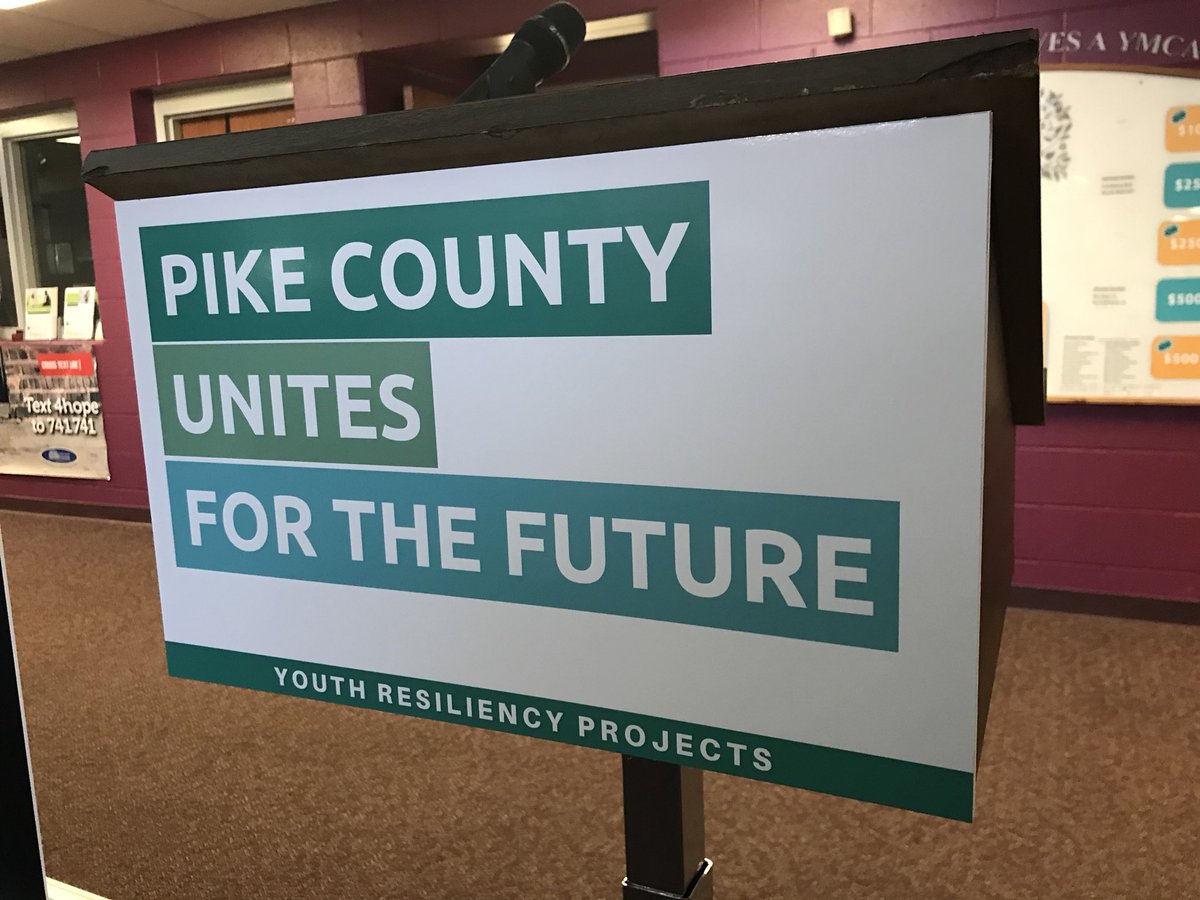 Today our team is traveling to Pike County to shine a light on a project we’ve worked hard on to help support young people – especially those who are struggling with a drug addicted family member.