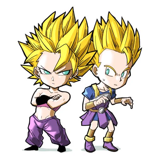('-`).。oO(きっ…!) #ドラゴンボール #カリフラ #キャベ 