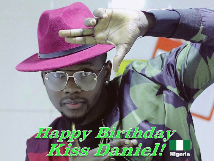 WORLDMUSICAWARD's tweet image. Happy 24th Birthday to Nigerian singer #KissDaniel! @iamkissdaniel 
❤️🇳🇬🎶🎤🎂🎉🎁🎈🌟💫🎇