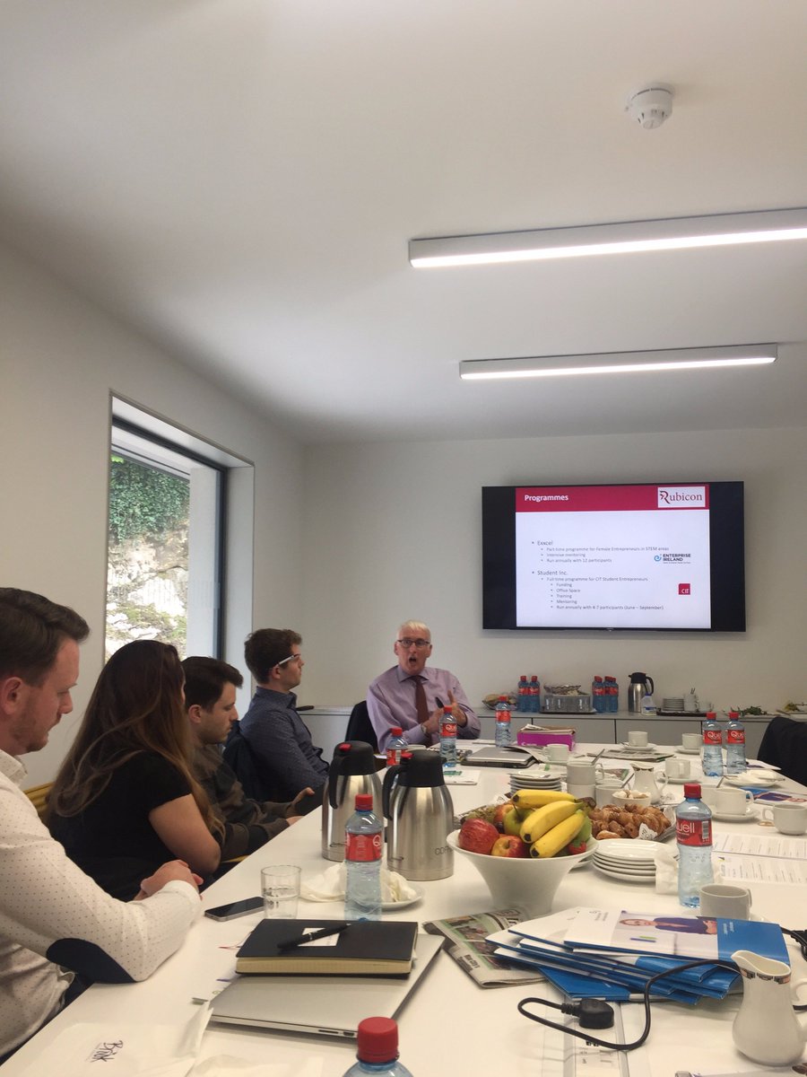 Corkcoco's tweet image. Delighted to have our Bridge to MassChallenge finalists visit to hear about the other ecosystem supports available in Cork #B2MCCork #supportingstartups