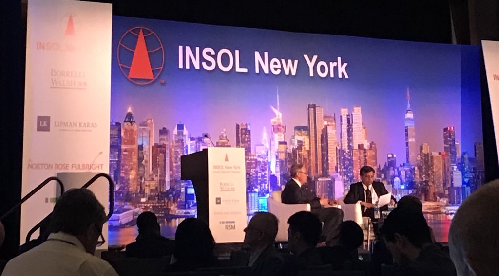 SMFService's tweet photo. SM Financial arming ourselves with cyber safety @INSOL NewYork. https://t.co/gSrS1h5EKW