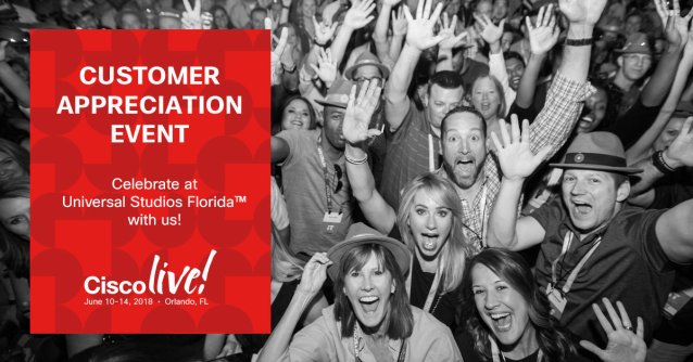 At the last Cisco Live in Orlando, this was an AMAZING party! Looking forward to Round 2! #CLUS <a href="/ciscolive/">CiscoLive</a> bit.ly/2vXAa94